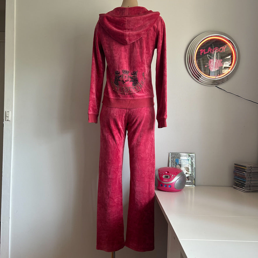 KELLY juicy couture tracksuit set S