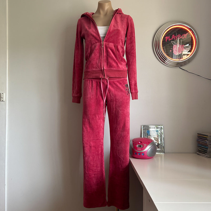 KELLY juicy couture tracksuit set S