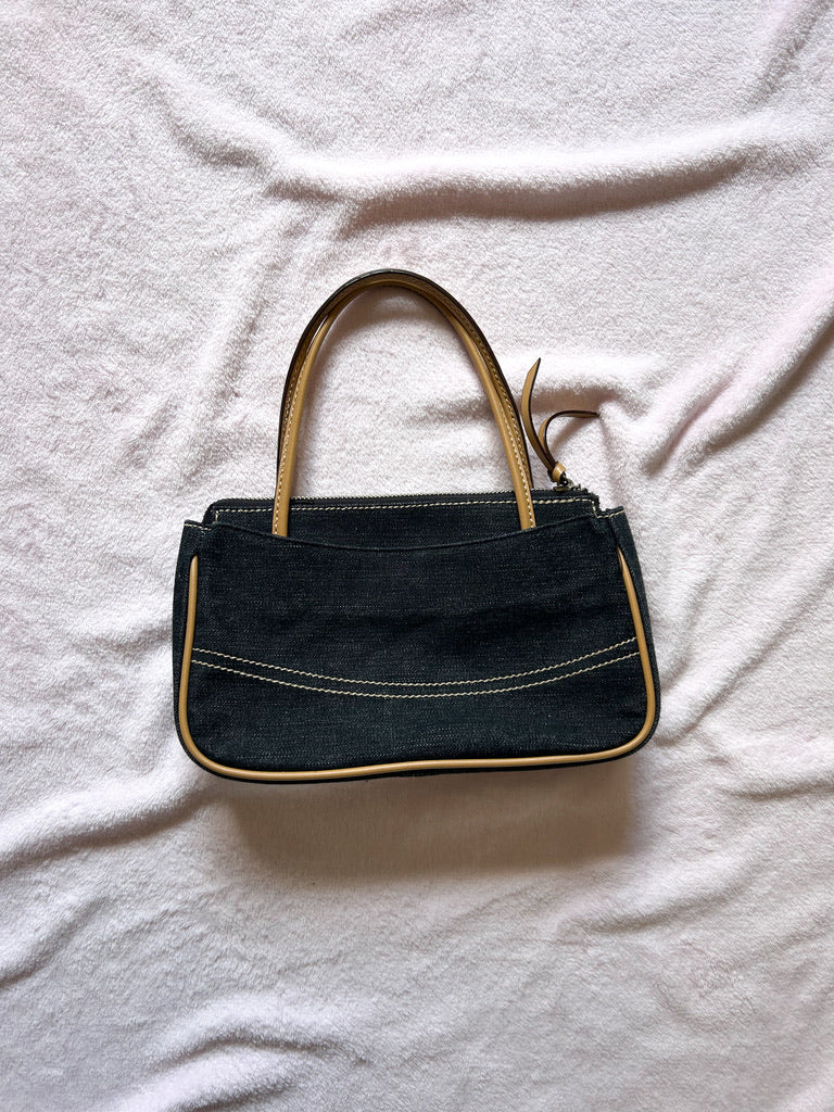 denim 2000s shoulder bag