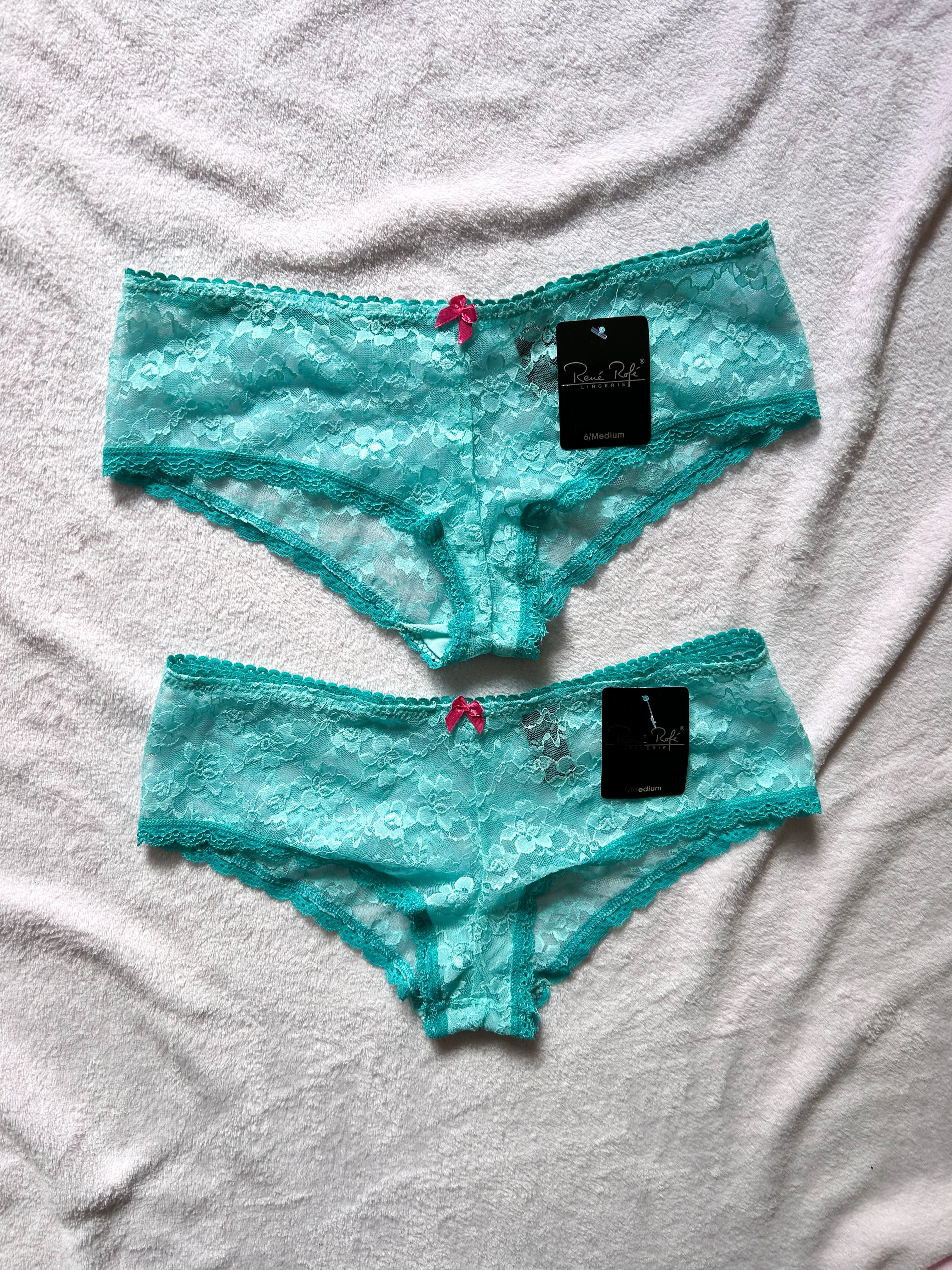 lace undies light blue 🩵 size S
