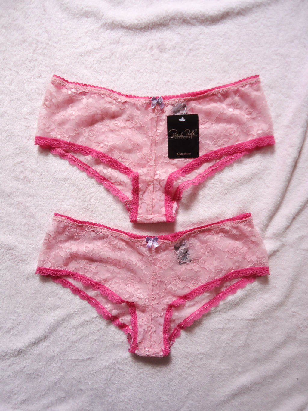 lace undies pink 🩷 size S
