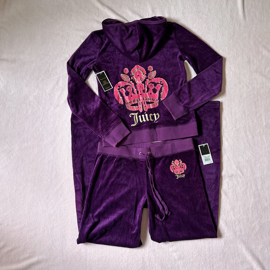 CARMEN juicy couture tracksuit set M-L