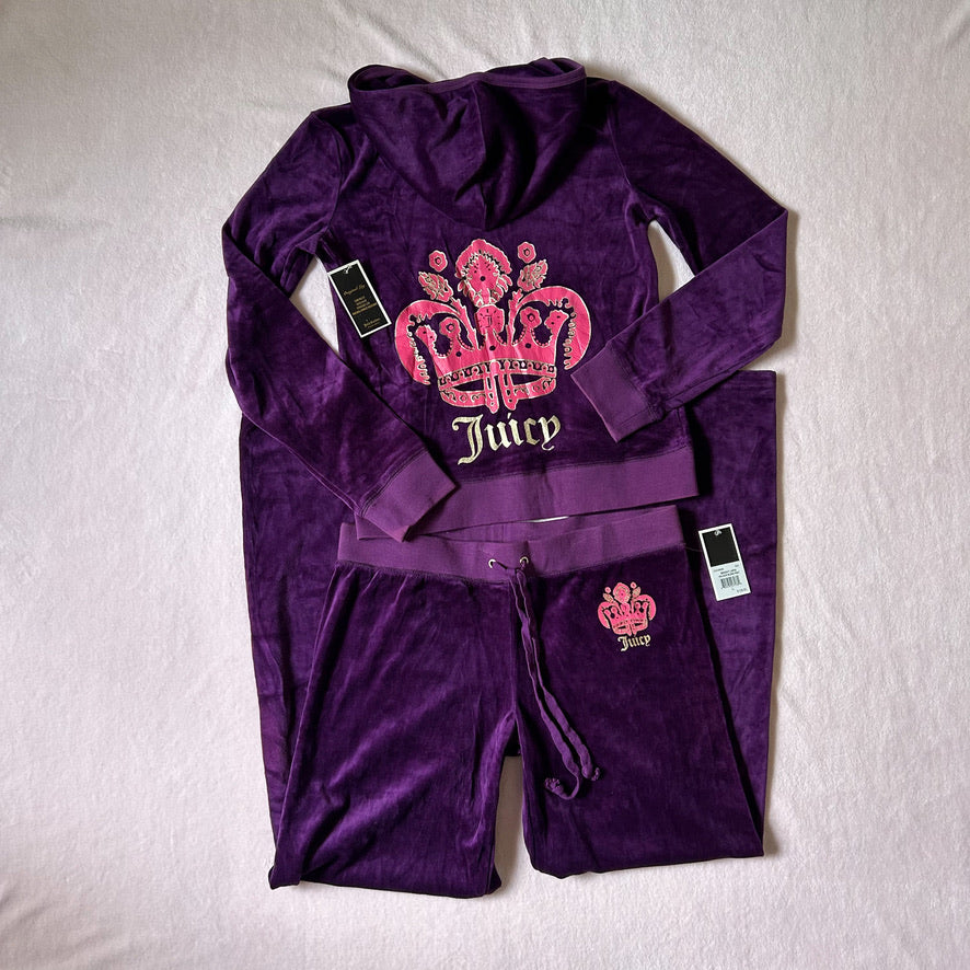 CARMEN juicy couture tracksuit set M-L