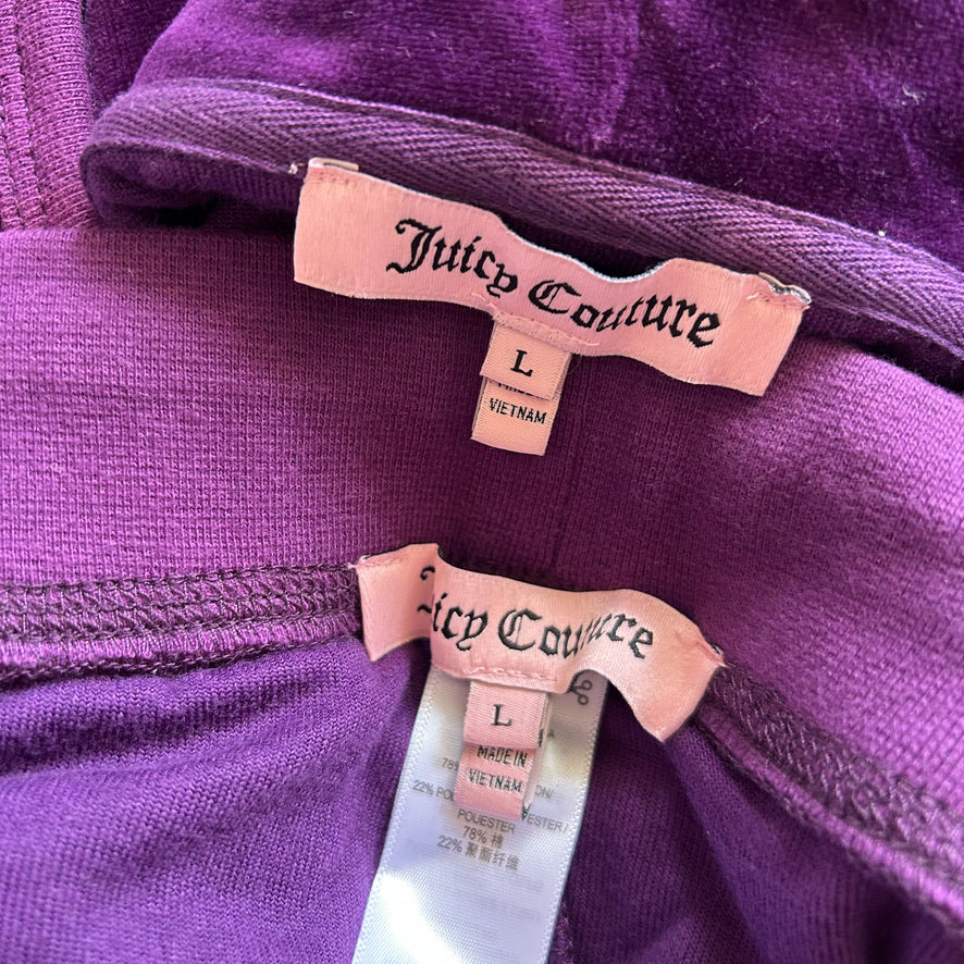 CARMEN juicy couture tracksuit set M-L