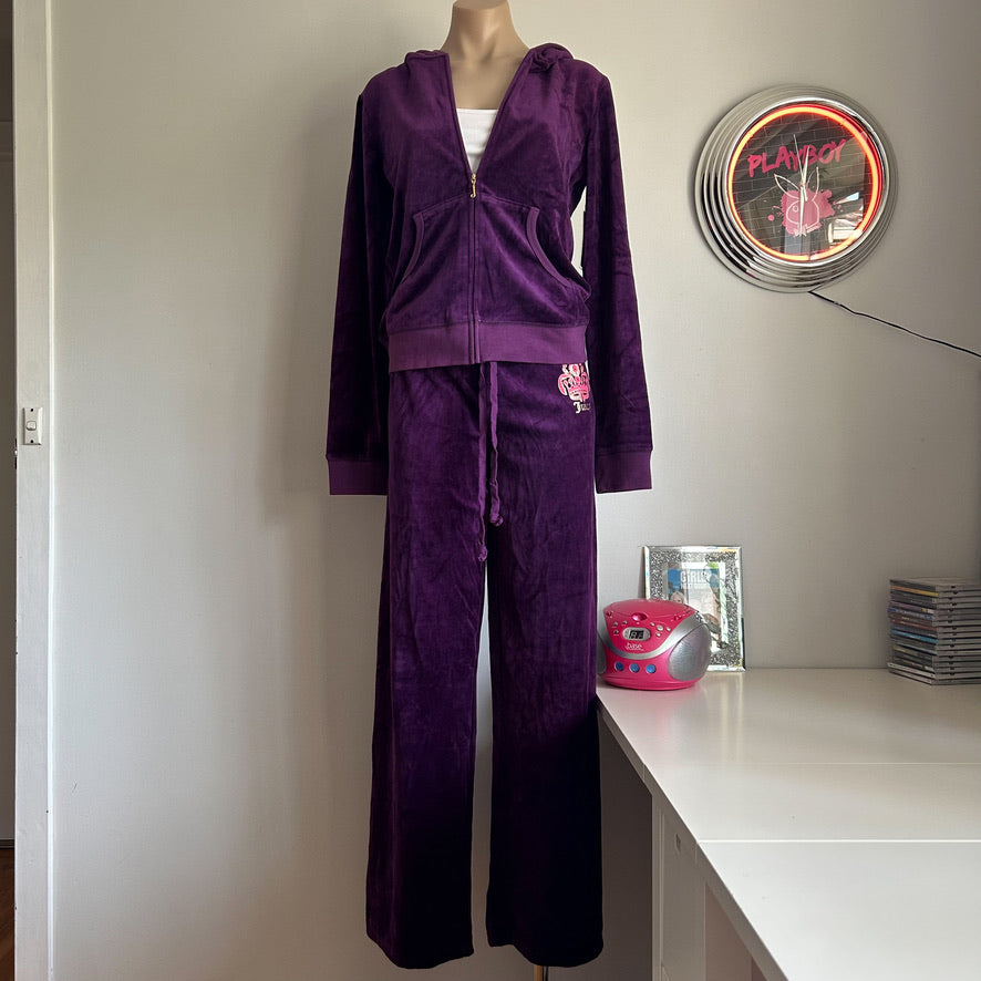 CARMEN juicy couture tracksuit set M-L