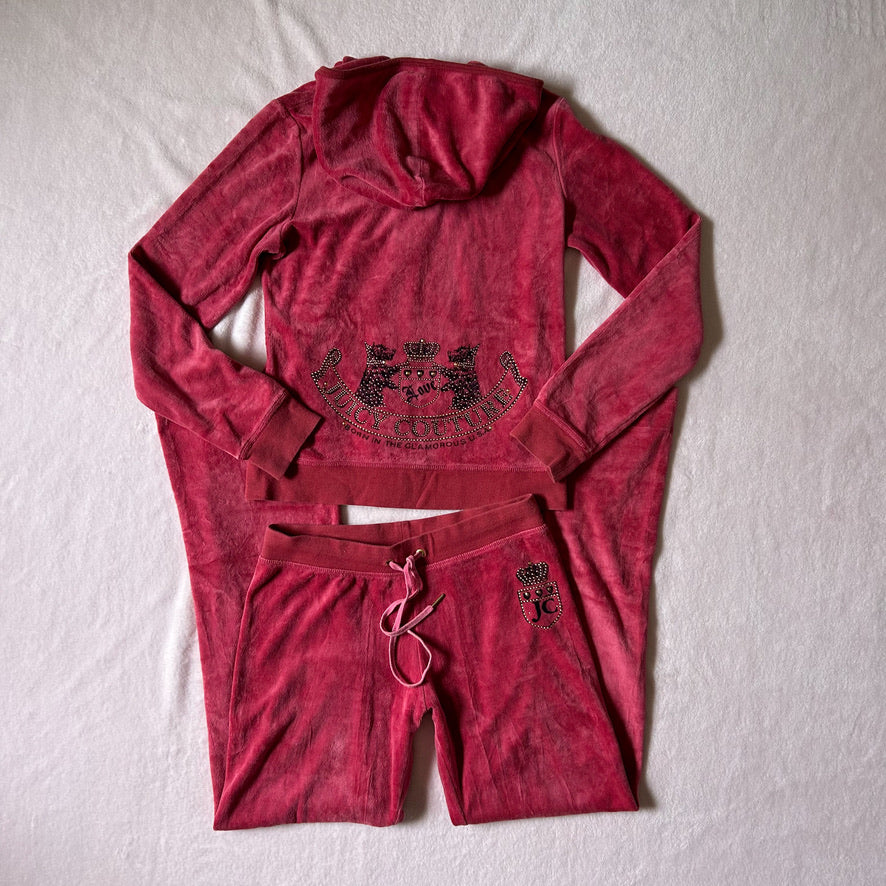 KELLY juicy couture tracksuit set S