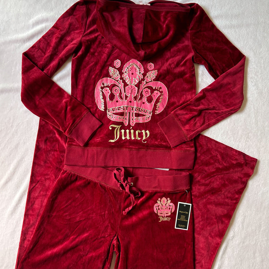 REGINA juicy couture tracksuit set M-L