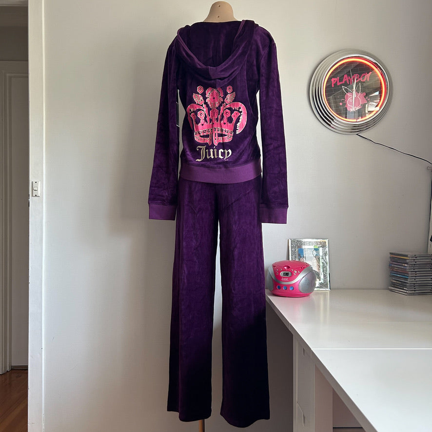 CARMEN juicy couture tracksuit set M-L