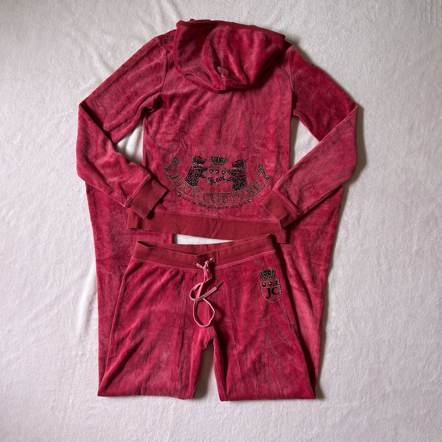 KELLY juicy couture tracksuit set S