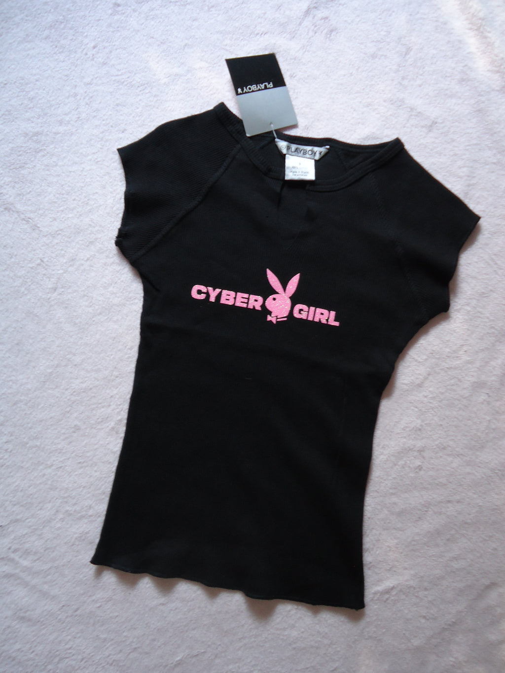 CYBER GIRL top ꨄ︎  PINK