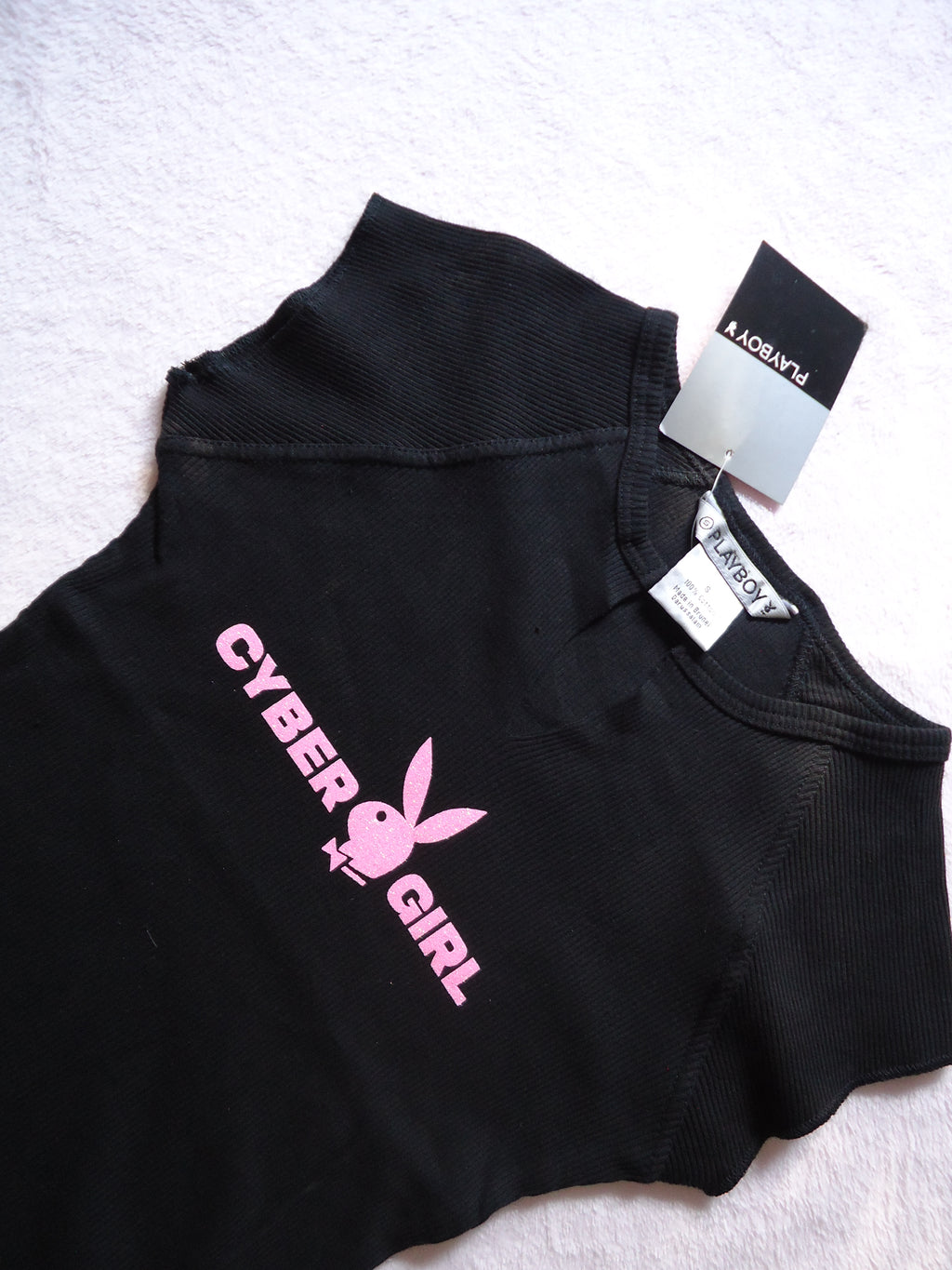 CYBER GIRL top ꨄ︎  PINK