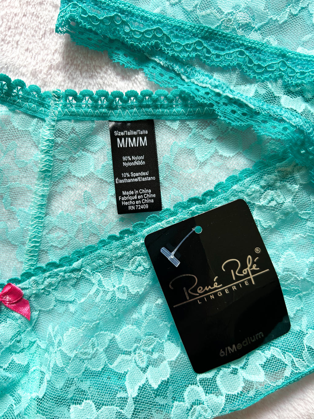 lace undies light blue 🩵 size S